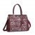 Elegant Embroidered Designer Handbag - Luxury Women's Shoulder Tote Bag