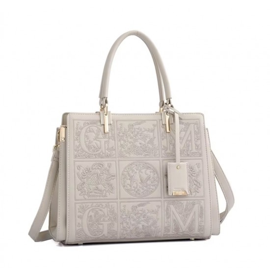 Elegant Embroidered Designer Handbag - Luxury Women's Shoulder Tote Bag image