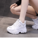 Chunky Platform Sneakers for Women – White Casual Shoes image