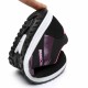 Lattice Pattern Black & Pink Color Canvas Sneaker Shoes image