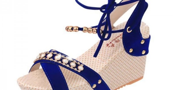Wedge blue color outlet