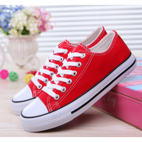Pro Keds Red Canvas. Size 5.5 Women